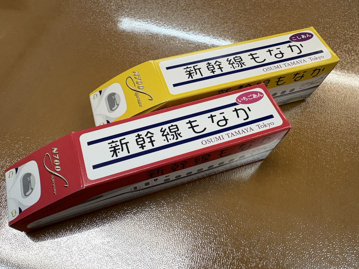 東京駅で買える新幹線もなかをグループレッスンで楽しみました