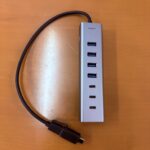 USB Type-C変換アダプターが付属したエレコムの7ポートUSBハブ