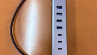 USB-A接続でUSB-Cも増やせる｜エレコム7ポートUSBハブ