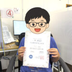 ゲームプログラミング講座に通う小学4年生のR君がタッチタイピング検定1級に合格
