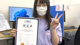 高校生がタイピング実務能力検定4級に合格